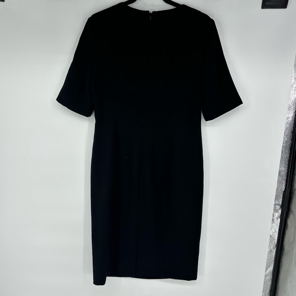 Hobbs London Madison Black sheath dress US 8 UK 12 NWT $290 - Picture 4 of 8